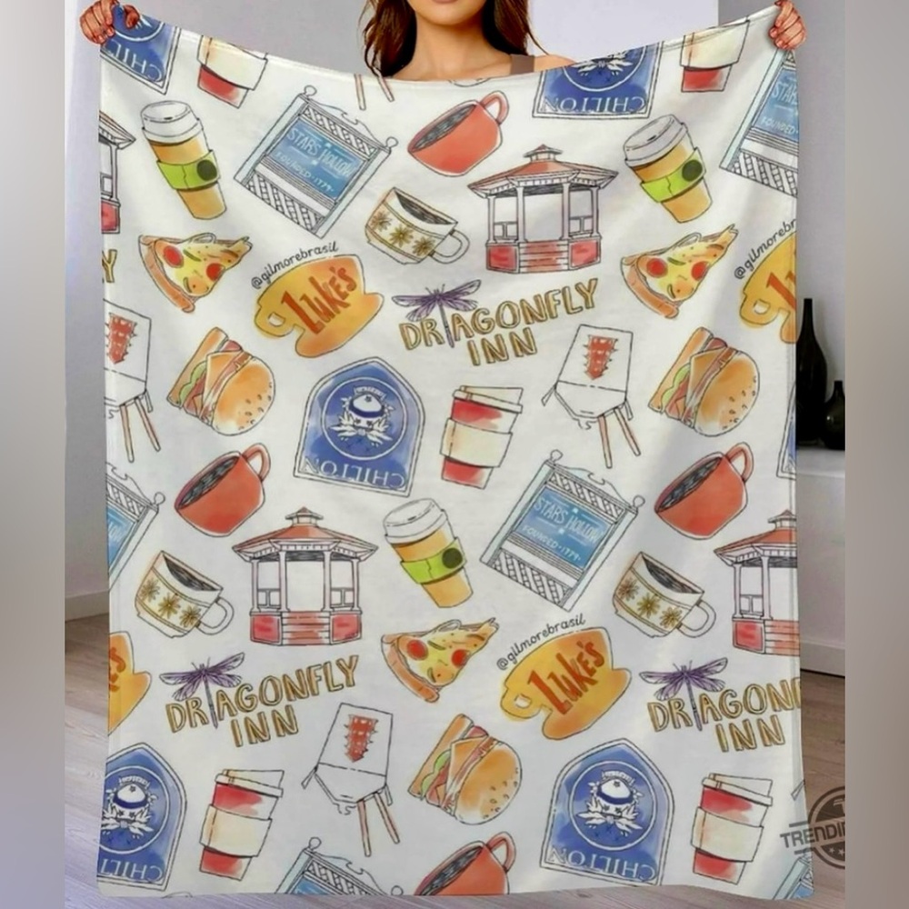 Gilmore Girls Dragonfly Inn Throw.